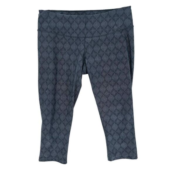 Nike Women's Crops Leggings Gray XL - Picture 1 of 5